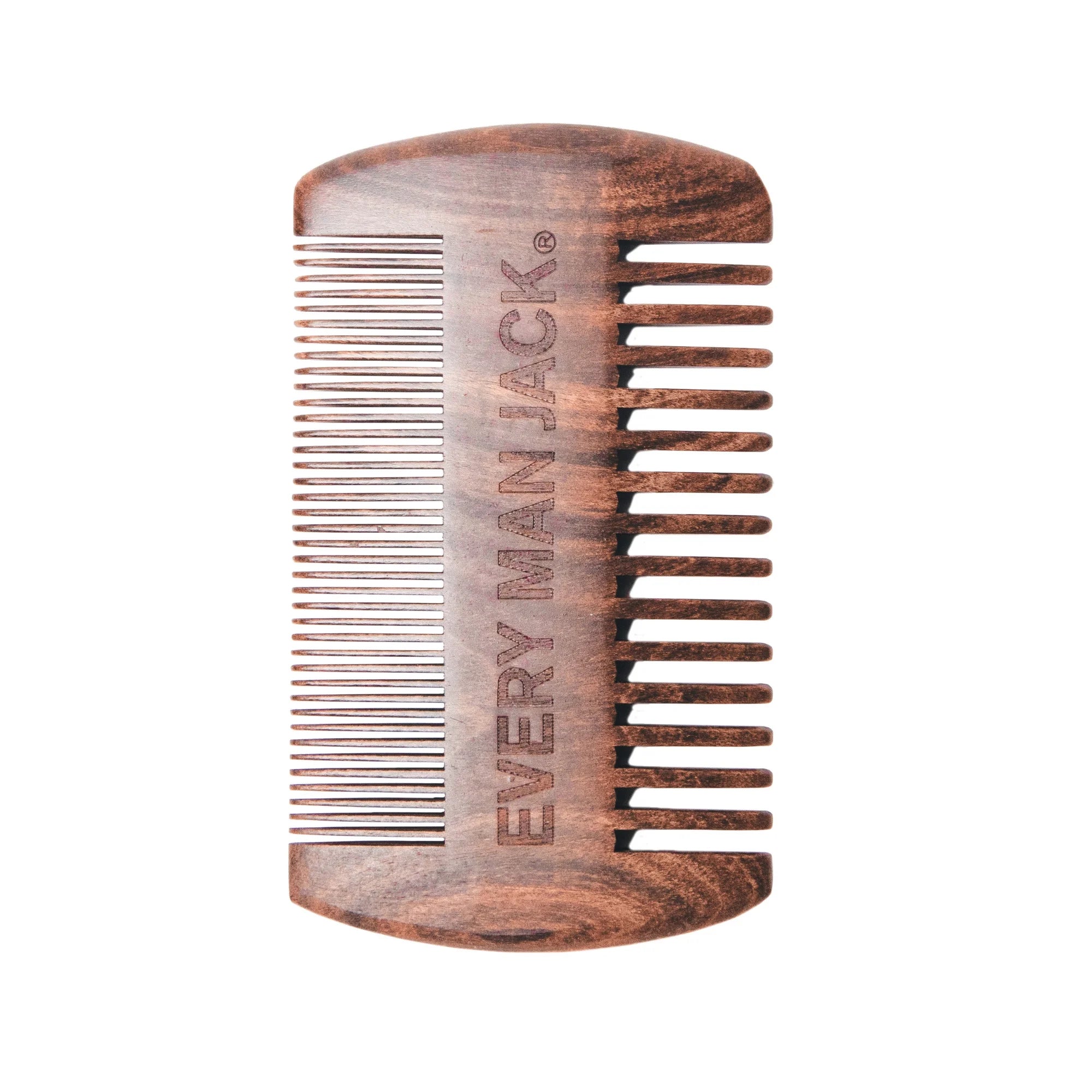 Beard Comb Ebony Wood