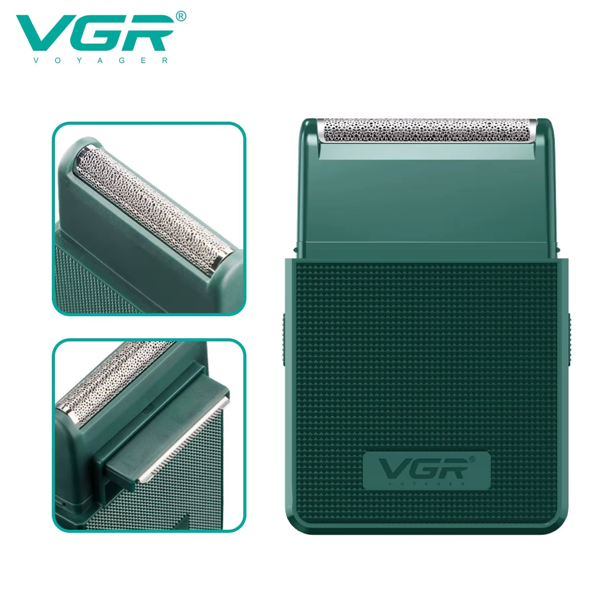 Razor Professional Shaver Rechargeable Beard Trimmer Portable Shaver Electric Trimmer Reciprocating Shaver for Man V-376