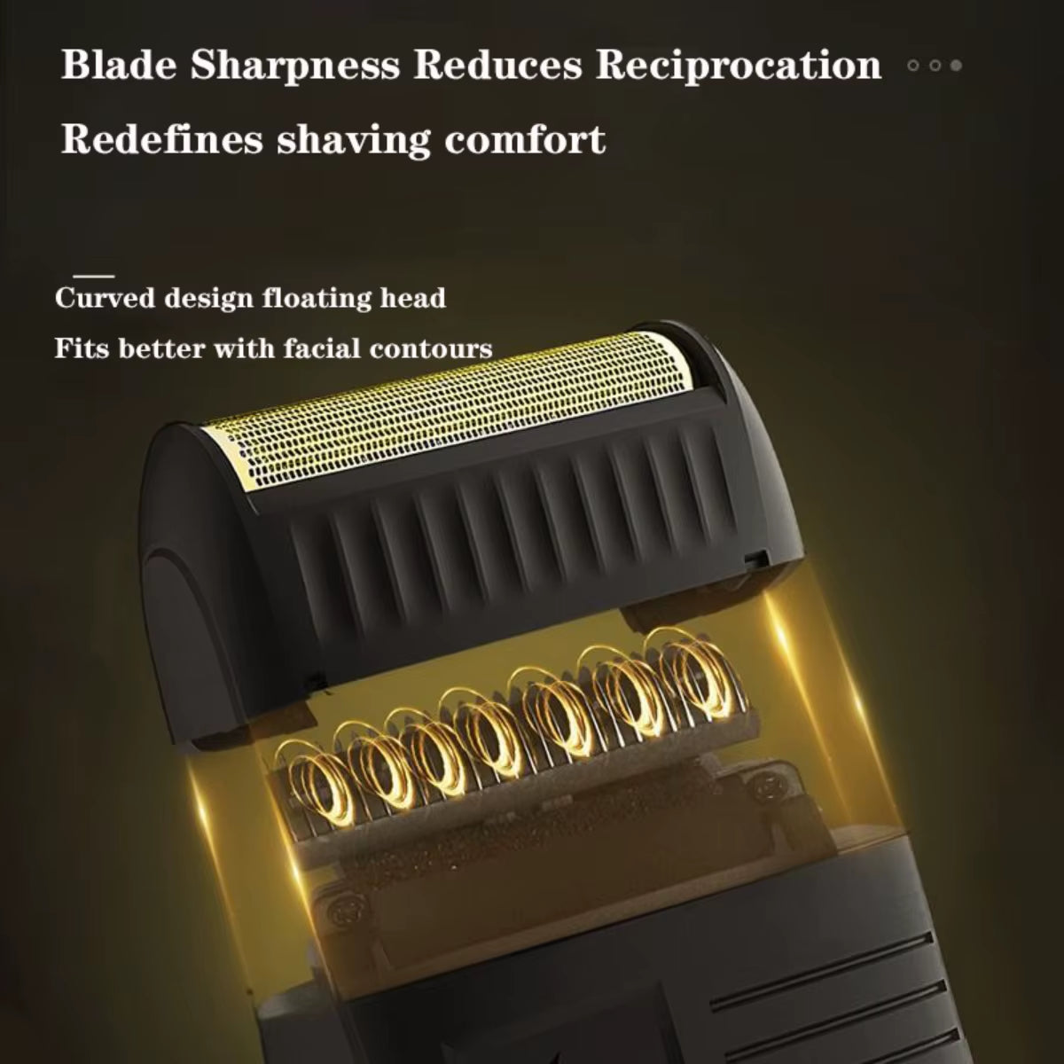 Razor Rechargeable Razor Professional Beard Trimmer Electric Trimmer Reciprocating Shaver Finishing Shaver for Man V-375