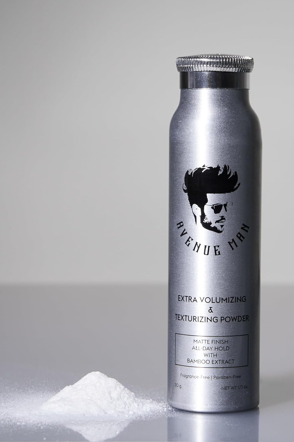 Extra Volumizing & Hair Texture Powder for Men - Matte Finish Hair Styling Powder for Men - All-Day Hold, Bamboo Extract Texturizing Dust - No Shine Volumizing Boost