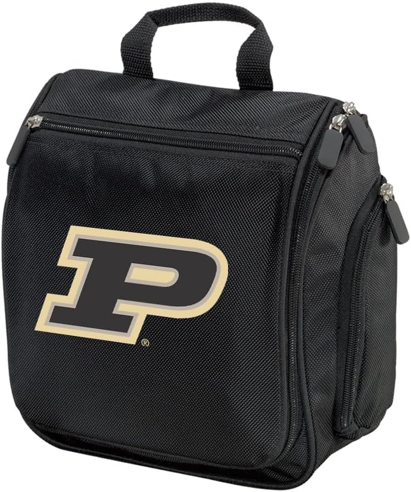 Purdue University Toiletry Bags or Hanging Purdue Shaving Kits for Travel - Black