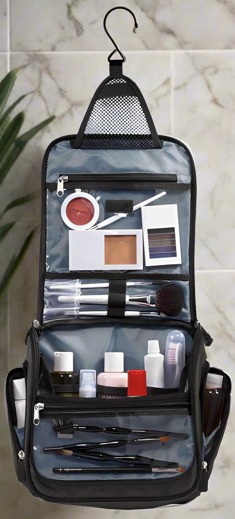 Purdue University Toiletry Bags or Hanging Purdue Shaving Kits for Travel - Black