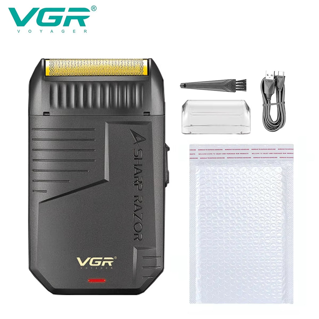 Razor Rechargeable Razor Professional Beard Trimmer Electric Trimmer Reciprocating Shaver Finishing Shaver for Man V-375